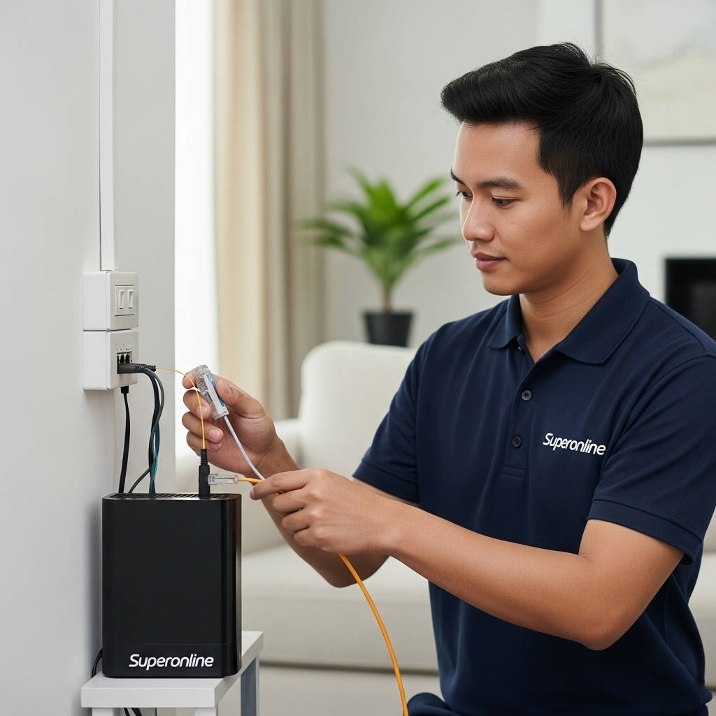 Superonline Kablo Bağlantısı