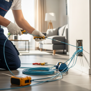 Fiber İnternet Çekimi