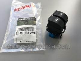 Renault Megane Master Trafic Sol Cam Açma Düğmesi  8200108269