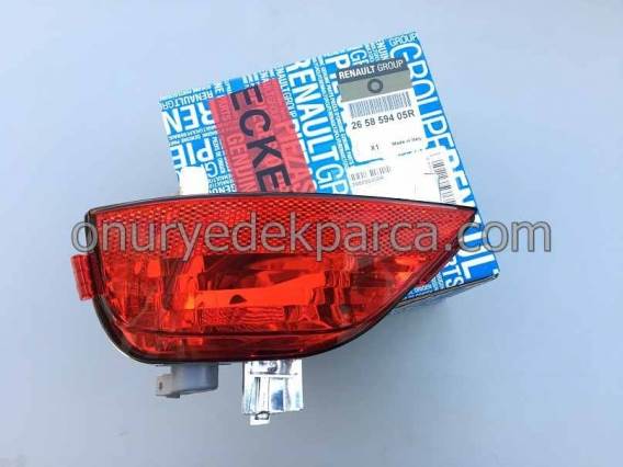 265859405R 265850001R Renault Megane 3 Laguna 3 Duster Arka Sol Reflektör