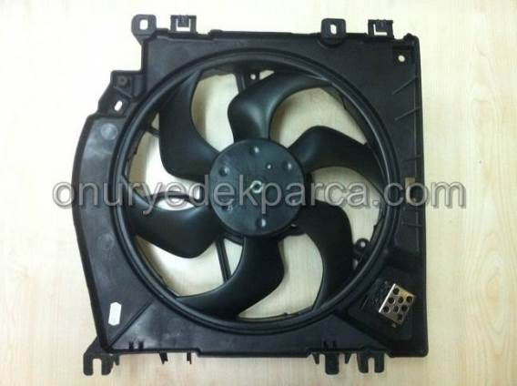 Renault Clio 3 Modus Fan Motoru Fan Davlumbazı 7701068310 7701063956