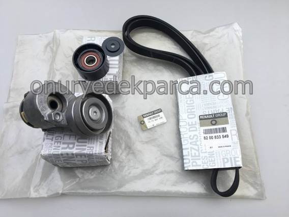 Renault Trafic Laguna 1.9 Dci F9Q Alternatör Kayış Seti Gergi Seti 117200713R 7701477512