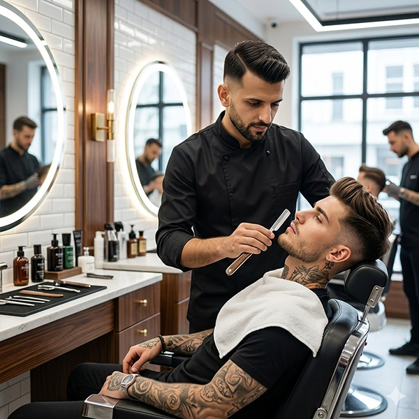 Salon Azizcan Küçükçekmece Erkek Kuaförü & Profesyonel Berber 1 Salon Azizcan Küçükçekmece Erkek Kuaförü & Profesyonel Berber