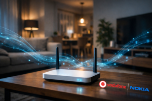 Vodafone ve Nokia’dan Ev İnternetinde Yeni Dönem: Sorunlar Daha Siz Fark Etmeden Çözülecek