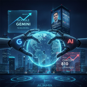 Yapay Zeka Savaşında Dev Sıçrama: Gemini 750 Milyon Sınırını Aştı