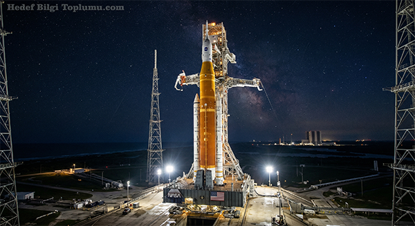 Artemis II insanlı Ay görevi için geri sayım başladı Artemis II insanlı Ay görevi için geri sayım başladı