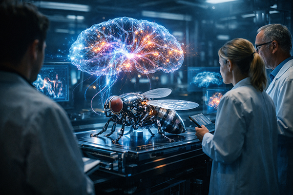 Bir Sineğin Beyni Bilgisayarda Canlandırıldı: Dijital Beyin Araştırmalarında Tarihi Adım