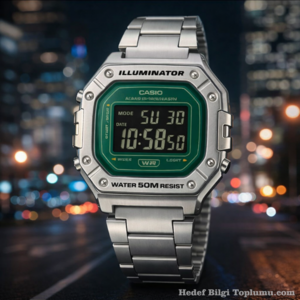 Casio W218HD-3AV: 7 Yıl Pil Ömrü Sunan Retro Dijital Saat Tanıtıldı