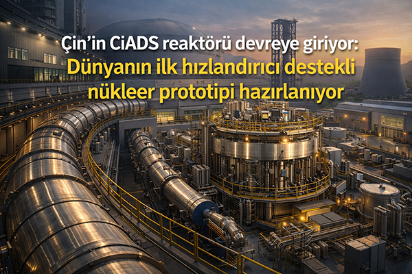 Çin’in CiADS reaktörü devreye giriyor: Dünyanın ilk hızlandırıcı destekli nükleer prototipi hazırlanıyor
