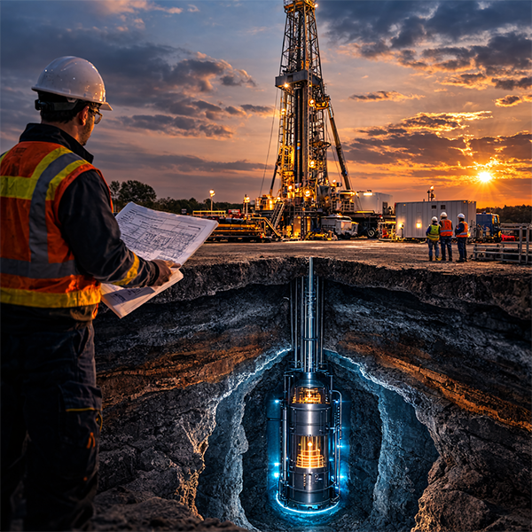 Deep Fission Gravity reaktörü