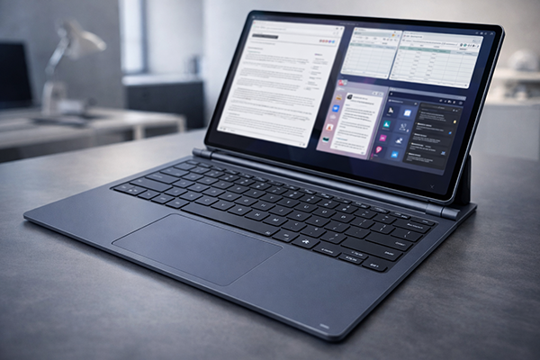 Samsung’un Galaxy Tab S11 Ultra Pro Keyboard aksesuarı satışta: Trackpad’li ve metal gövdeli yeni klavye geldi