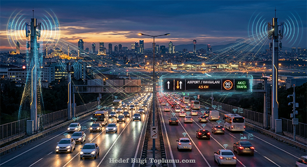 İstanbul’un 40 Kilometrelik Trafik Koridorunda 5G ve Akıllı Ulaşım Sistemleri Devreye Alındı