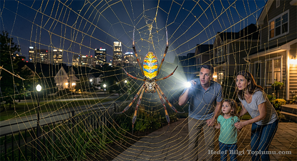 Joro Örümcekleri ABD’de Hızla Yayılıyor: İnsanlar İçin Tehlike Var mı?