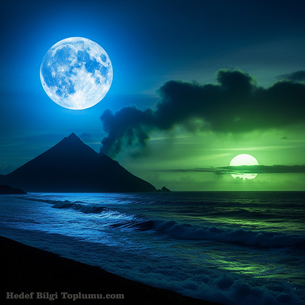 1883’ün Gizemi Çözüldü: Ay Neden Mavi, Güneş Neden Fıstık Yeşili Göründü?