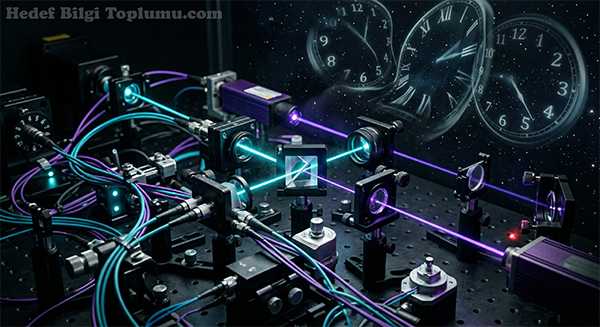 Kuantum Fiziğinde Ezber Bozan Gelişme: Belirsiz Nedensel Düzen Zaman Algısını Değiştiriyor Kuantum Fiziğinde Ezber Bozan Gelişme: Belirsiz Nedensel Düzen Zaman Algısını Değiştiriyor