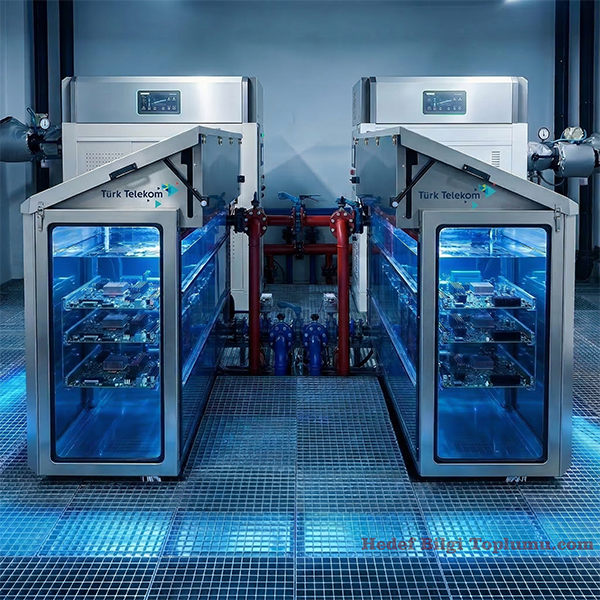 Türk Telekom SDSS Sıvı Soğutma Teknolojisi ile 5G ve Yapay Zeka Veri Merkezlerinde Yeni Dönem