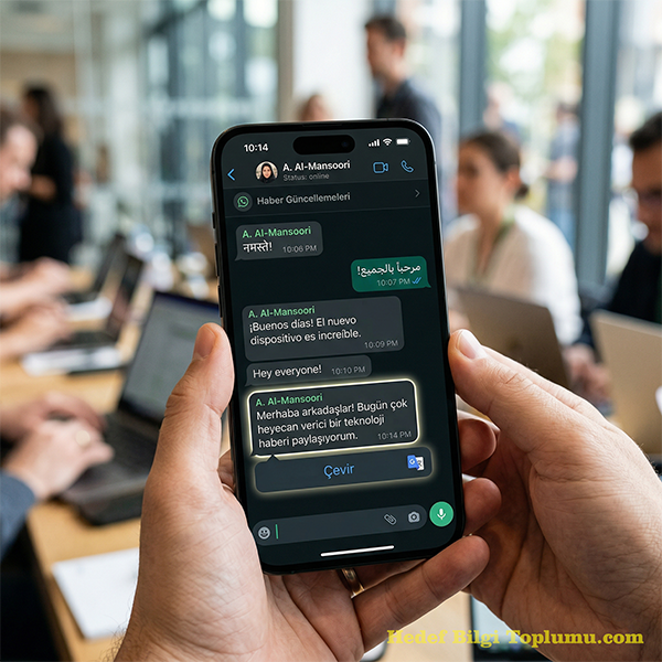 WhatsApp otomatik mesaj çeviri özelliği geliyor: Artık her dilde sohbet mümkün WhatsApp otomatik mesaj çeviri özelliği geliyor: Artık her dilde sohbet mümkün