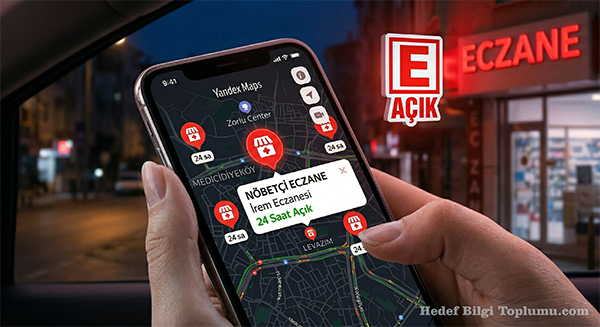 Yandex Maps nöbetçi eczane özelliği ile acil ihtiyaçlara anında çözüm