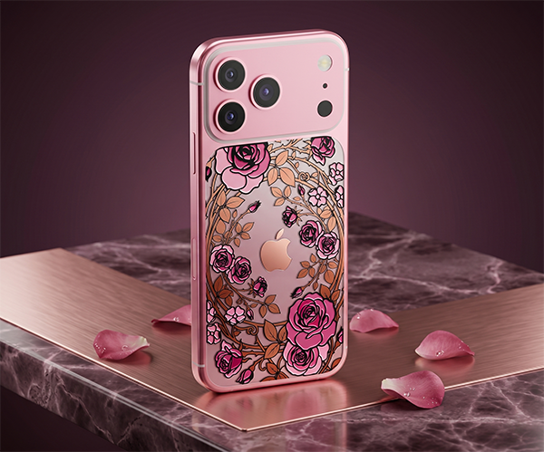 Caviar iPhone 17 Pro Rose Collection
