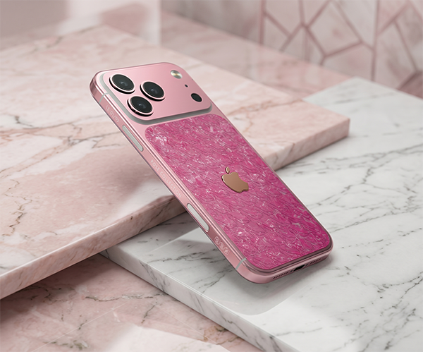 Caviar iPhone 17 Pro Rose Collection