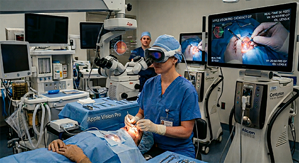 Cerrahi Operasyonlarda Apple Vision Pro Dönemi