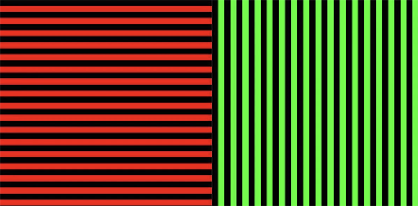 McCollough Etkisi: 3 Ay Boyunca Beyninizi Kandıran Görsel İllüzyon 1 McCollough etkisi