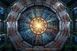 Proton çarpıştırması sonucu hiçlikten madde oluştuğu ilk kez görüntülendi