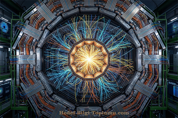 Proton çarpıştırması sonucu hiçlikten madde oluştuğu ilk kez görüntülendi