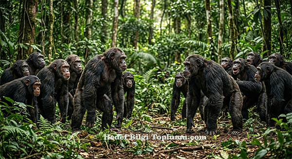 Şempanzeler Arasında İç Savaş Başladı: Uganda’daki Ngogo Topluluğu İkiye Bölündü Şempanzeler Arasında İç Savaş Başladı: Uganda’daki Ngogo Topluluğu İkiye Bölündü