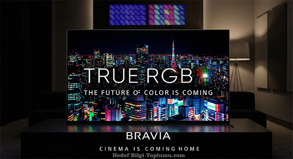 Sony True RGB Mini LED TV teknolojisini duyurdu