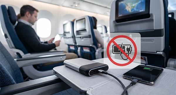 Uçakta Powerbank Kullanımı İçin Yeni Dönem