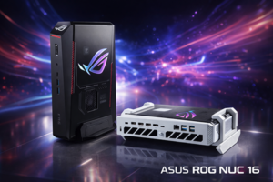 ASUS ROG NUC 16 Mini Gaming PC Tanıtıldı: RTX 5080 ve 128 GB RAM Desteğiyle Geliyor