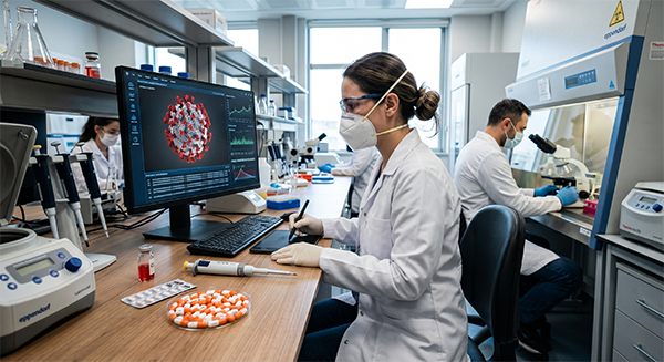 Ensitrelvir ile Covid-19 bulaşmasını önleyen yeni antiviral ilaç geliştirildi