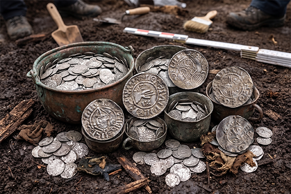 Norveç’te 3 Bin Gümüş Sikkeyle Viking Tarihinin En Büyük Definesi Bulundu