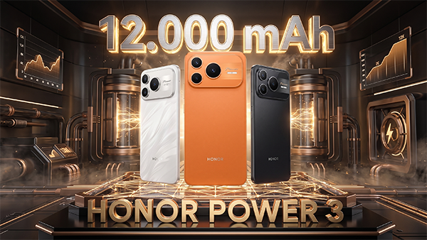 Honor Power 3 12.000 mAh Batarya ve Dimensity 8600 İle Rekor Kırıyor Honor Power 3 12.000 mAh Batarya ve Dimensity 8600 İle Rekor Kırıyor