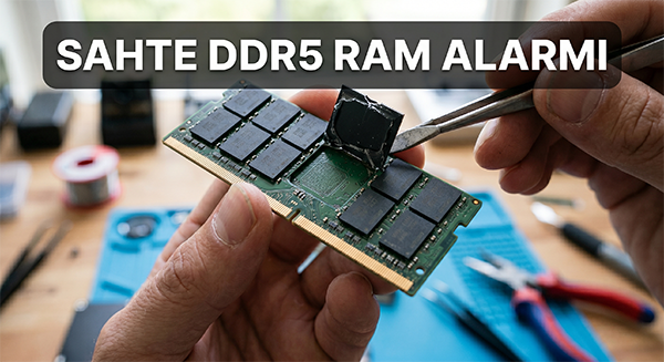 Sahte DDR5 RAM Alarmı