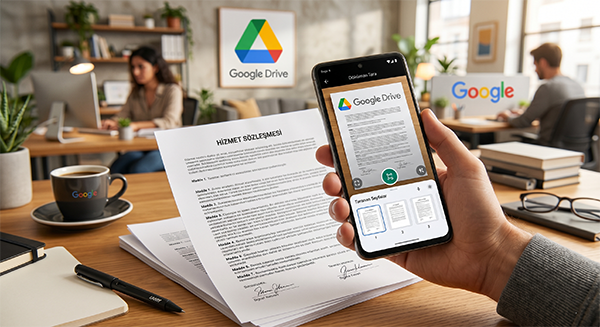 Google Drive, Belge Tarama Özelliğini Daha Hızlı ve Akıllı Hale Getiriyor Google Drive, Belge Tarama Özelliğini Daha Hızlı ve Akıllı Hale Getiriyor