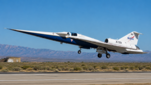 NASA X-59 Sessiz Süpersonik Uçak Bu Ay İlk Kez Ses Duvarını Aşmaya Hazırlanıyor