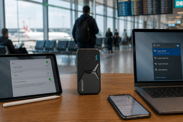 Lenovo Legion LM50S Tanıtıldı: Wi-Fi 6 Destekli Taşınabilir Modem Dikkat Çeken Fiyatla Geldi Lenovo Legion LM50S Tanıtıldı: Wi-Fi 6 Destekli Taşınabilir Modem Dikkat Çeken Fiyatla Geldi