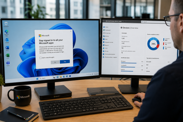 Windows 11 İçin Yeni SSO Yönetimi Geldi: Kurumsal Cihazlarda Microsoft Oturum Açma Süreci Değişiyor Windows 11 İçin Yeni SSO Yönetimi Geldi: Kurumsal Cihazlarda Microsoft Oturum Açma Süreci Değişiyor